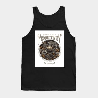 Productivity with Coffee Tank Top